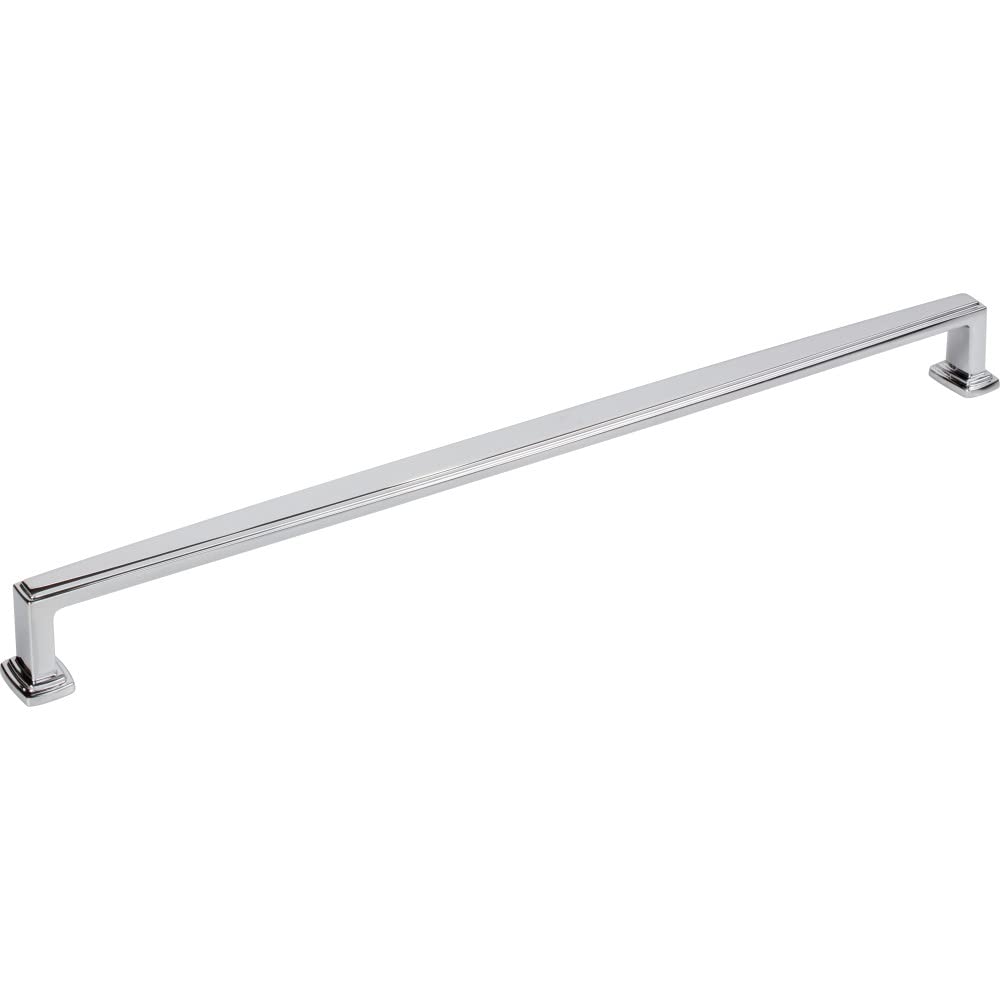 Jeffrey Alexander 171-305PC 305 mm Center-to-Center Polished Chrome Richard Cabinet Pull