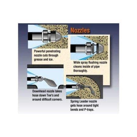 General Wire JN-10 1/4" Nozzle Set for J-1400, J-1450, J-1600 (Includes: JN-11, JN-12, JN-14, JN-SL-2)