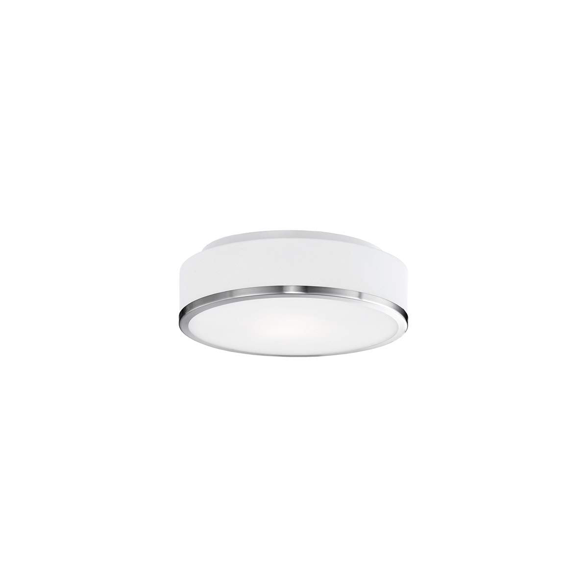 Kuzco FM6012-BN CHARLIE 12" FM Brushed Nickel 120V ELV LED 3000K 90CRI 22W