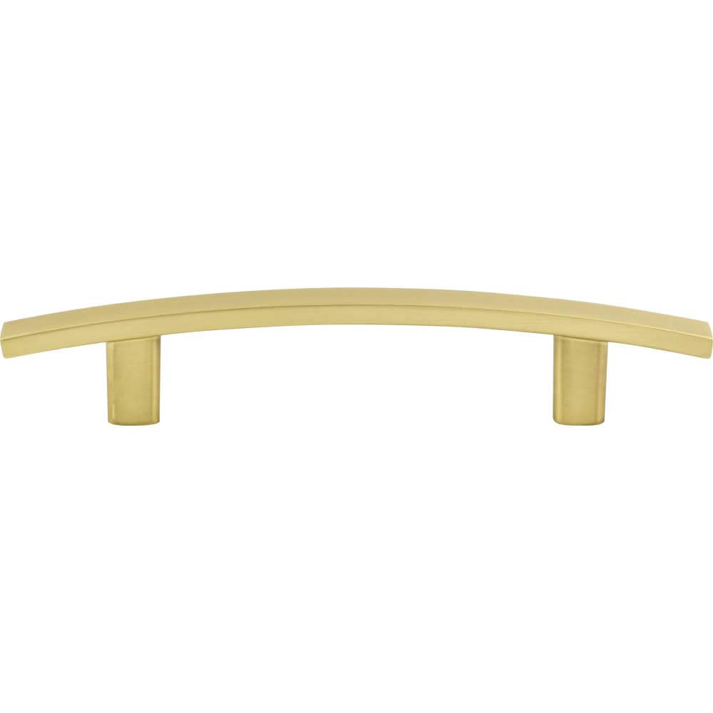 Elements 859-96BG 96 mm Center-to-Center Brushed Gold Square Thatcher Cabinet Bar Pull
