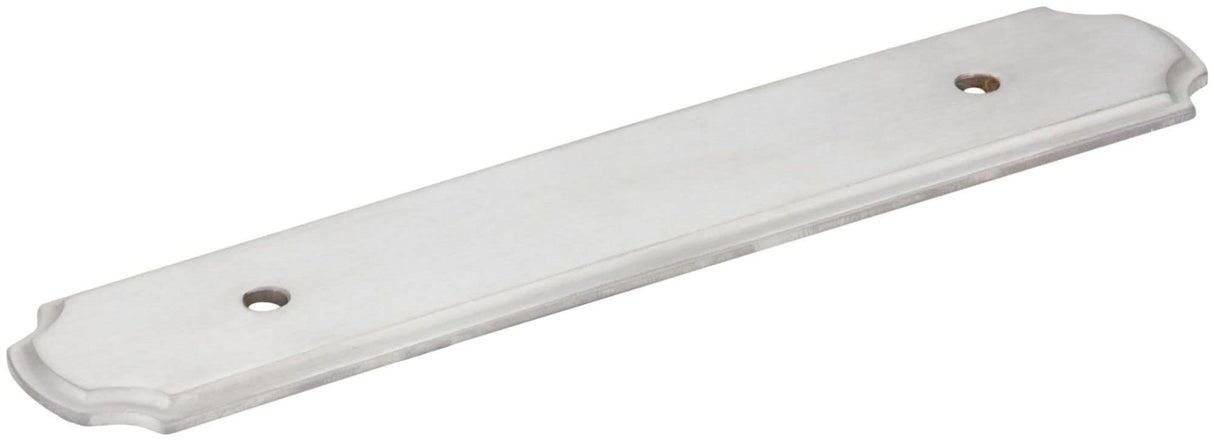 Jeffrey Alexander B812-96BC 6-1/8" O.L. (96 mm Center-to-Center) Brushed Chrome Pull Backplate