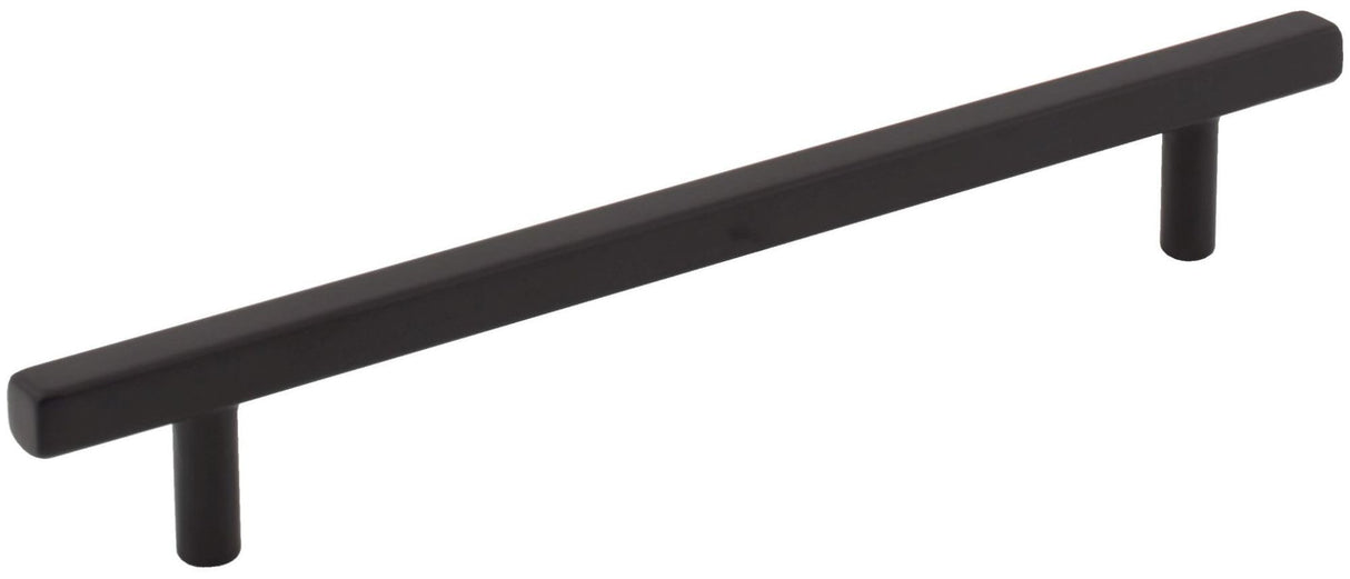 Jeffrey Alexander 845-160SBZ 160 mm Center-to-Center Satin Bronze Square Dominique Cabinet Bar Pull