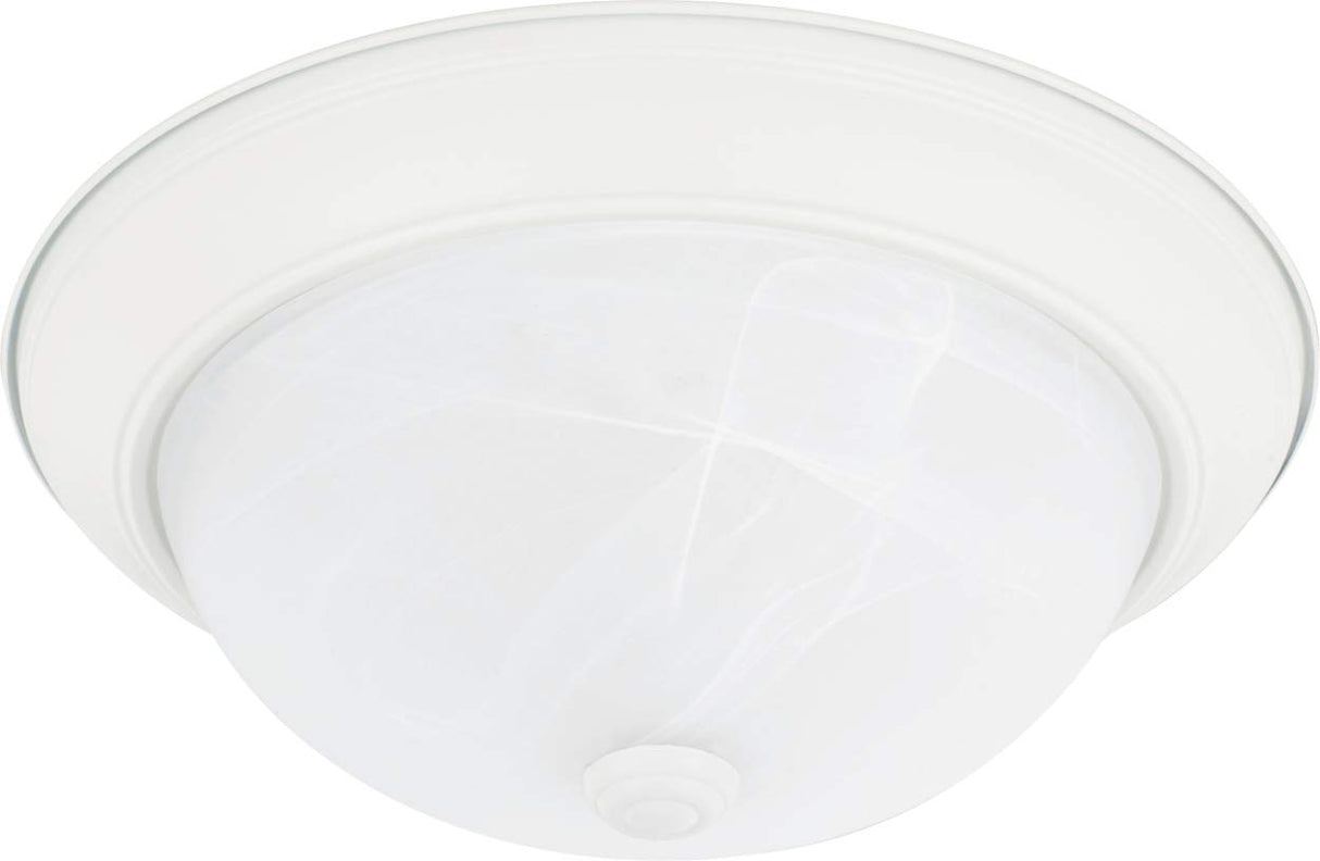 Capital Lighting 219022MW Bates 2 Light Flush Mount Matte White