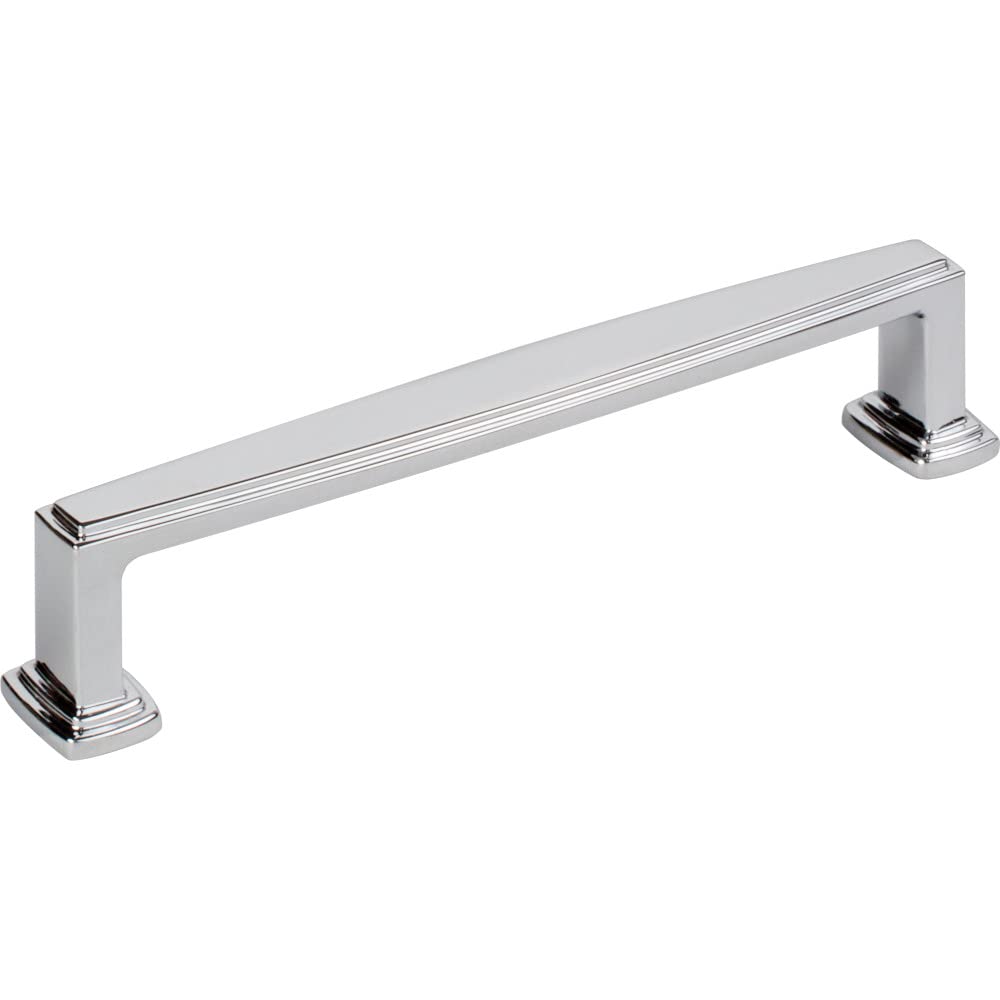 Jeffrey Alexander 171-128PC 128 mm Center-to-Center Polished Chrome Richard Cabinet Pull