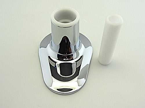 Pfister 960-081A Flange with Integral Stops and Adaptor Nipple, Polished Chrome 960-081A