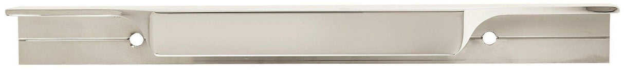 Amerock Cabinet Edge Pull Polished Chrome 4-9/16 inch (116 mm) Center to Center Extent 1 Pack Drawer Pull Drawer Handle Cabinet Hardware