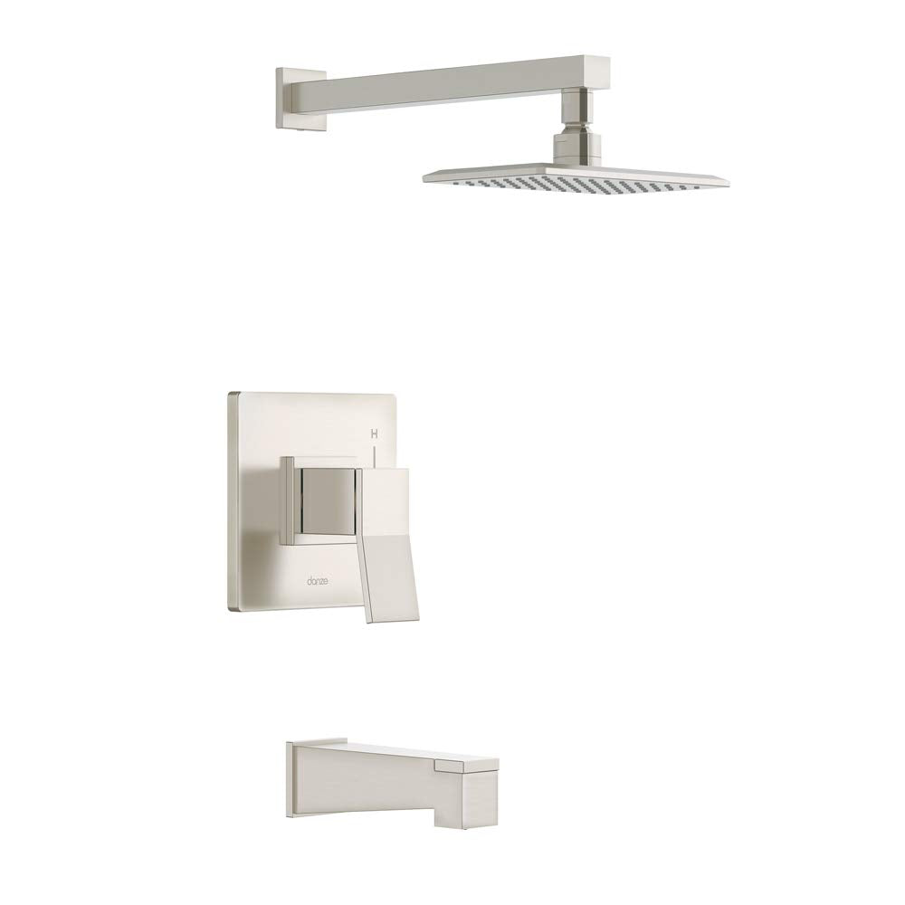 Gerber D501019BNTC Brushed Nickel Avian Tub & Shower Trim Kit, 1.75GPM