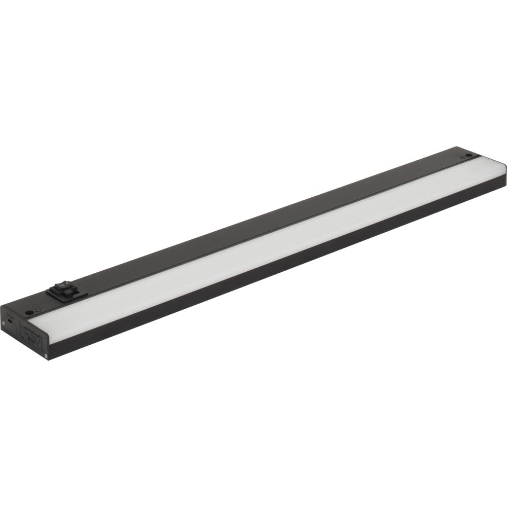 Task Lighting L-BL24-BK-TW 23-15/16" 120-Volt Bar Light, Dimmable and 3-Color Selectable, Black