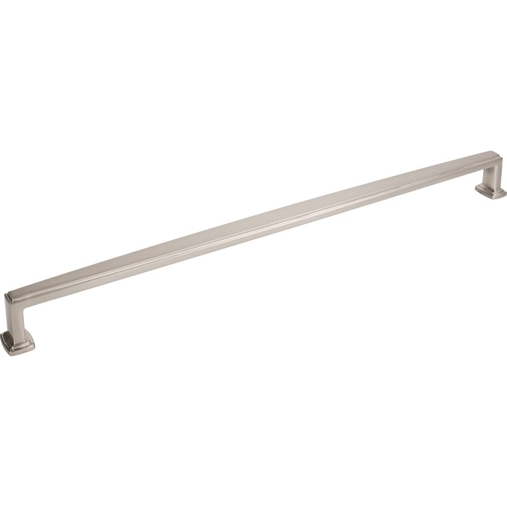Jeffrey Alexander 171-18SN 18" Center-to-Center Satin Nickel Richard Appliance Handle