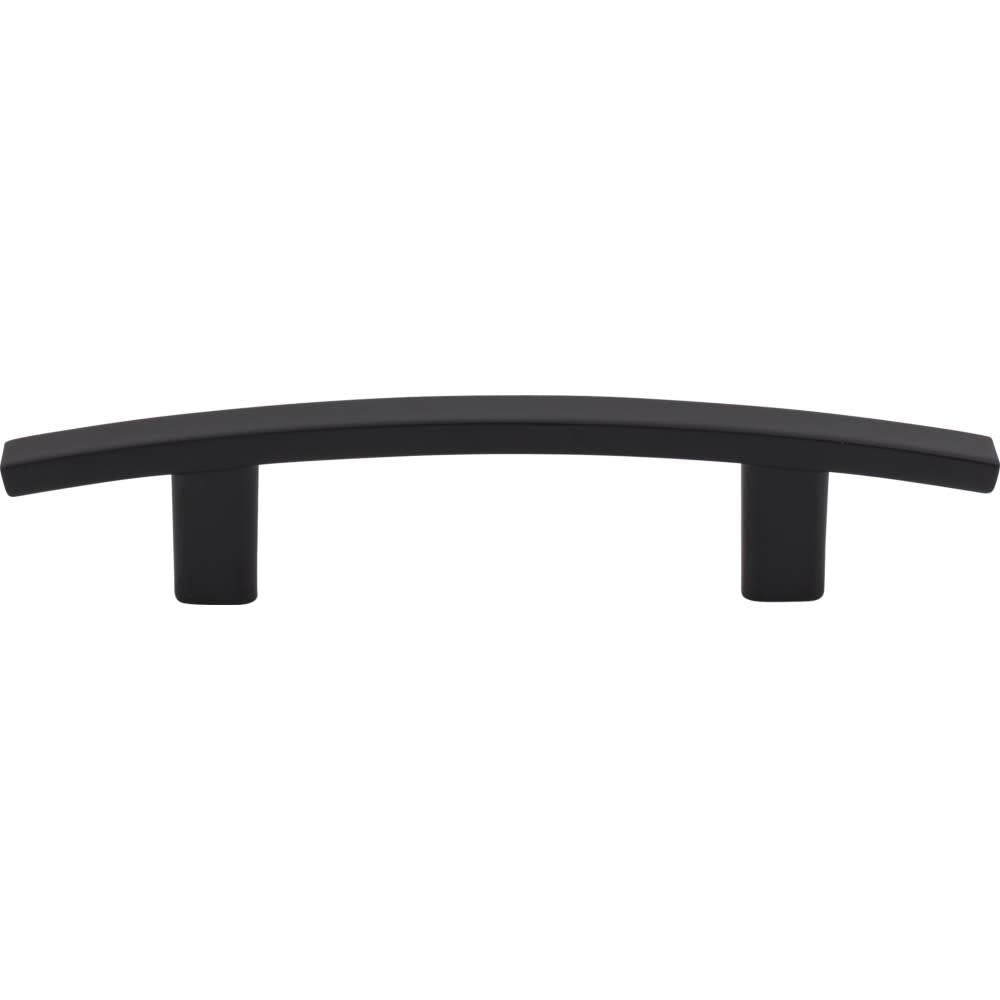 Elements 859-3MB 3" Center-to-Center Matte Black Square Thatcher Cabinet Bar Pull