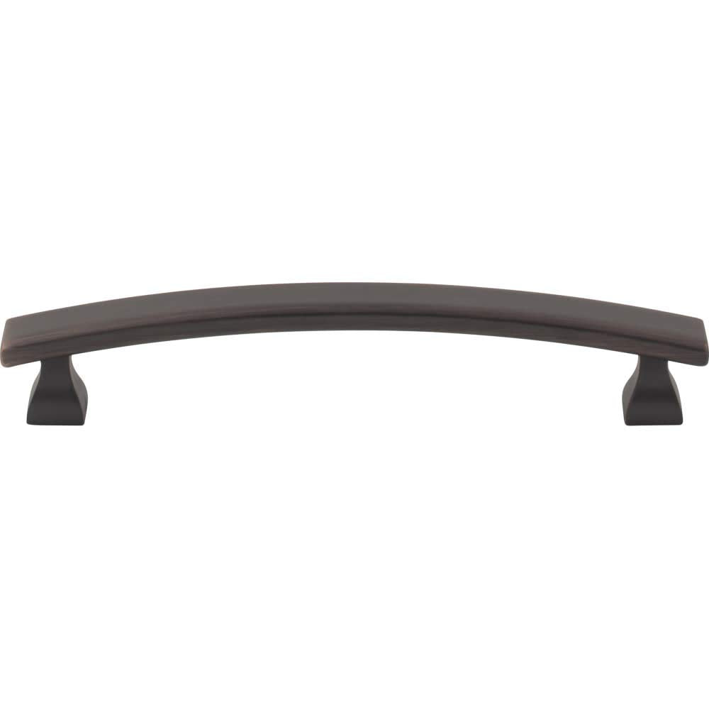 Elements 449-128DBAC 128 mm Center-to-Center Brushed Oil Rubbed Bronze Square Hadly Cabinet Pull