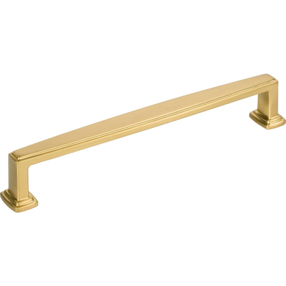 Jeffrey Alexander 171-160BG 160 mm Center-to-Center Brushed Gold Richard Cabinet Pull