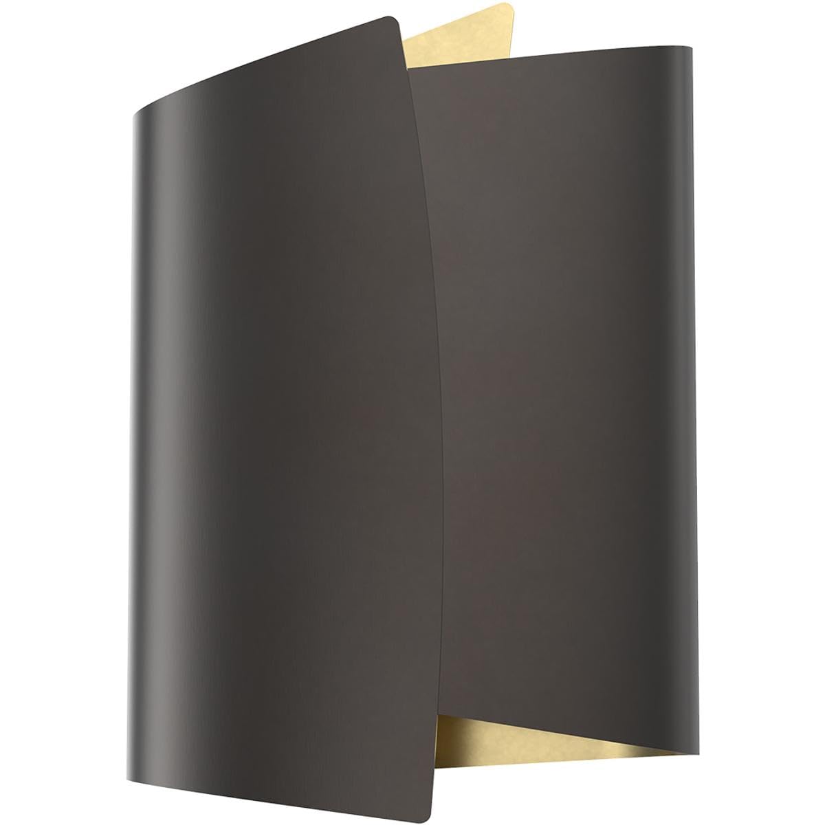 Alora WV319202UBLB PARDUCCI WALL VANITY URBAN BRONZE W/ LIGHT BRASS