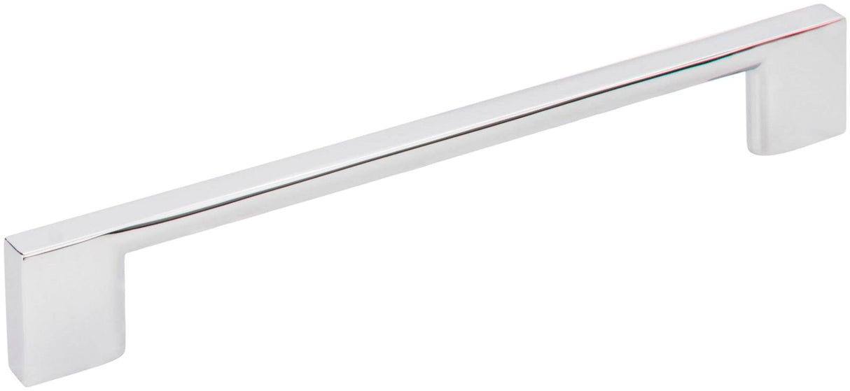 Jeffrey Alexander 635-160PC 160 mm Center-to-Center Polished Chrome Square Sutton Cabinet Bar Pull