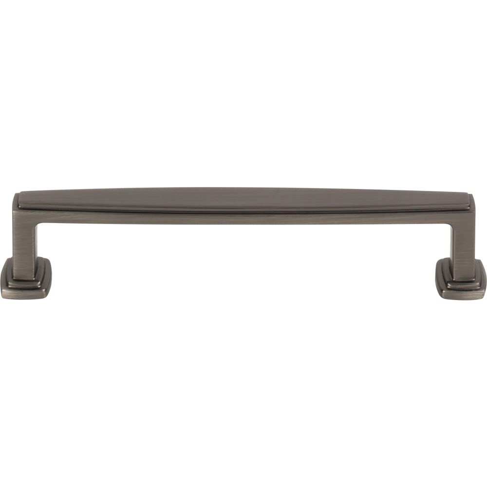 Jeffrey Alexander 171-128BNBDL 128 mm Center-to-Center Brushed Pewter Richard Cabinet Pull
