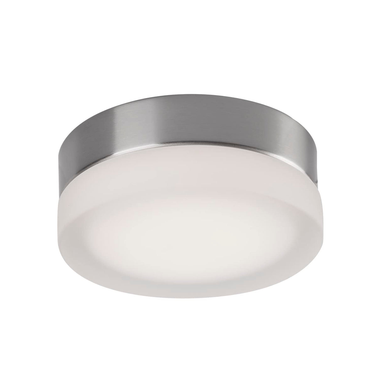 Kuzco FM3506-BN BEDFORD 6" FM Brushed Nickel/Frosted 120V ELV LED 3000K 90CRI 13W