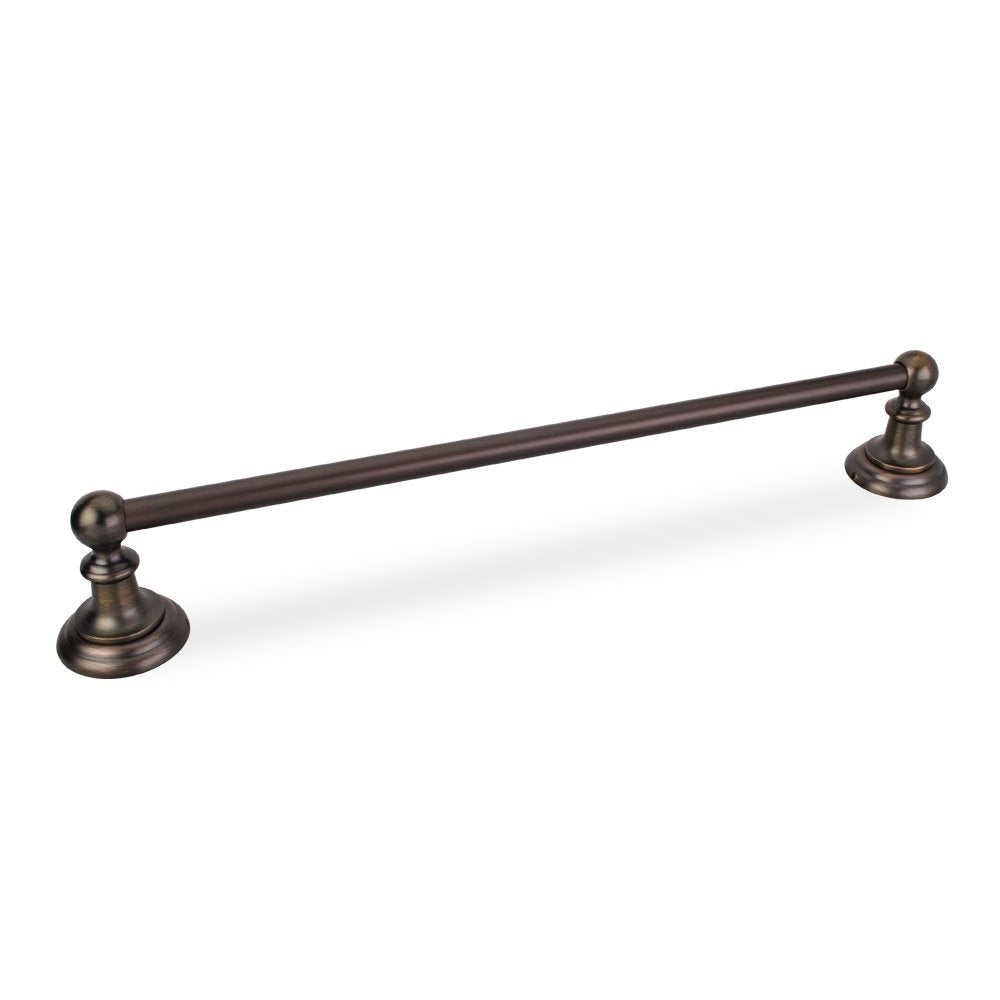 Elements BHE5-04DBAC Fairview Brushed Oil Rubbed Bronze 24" Single Towel Bar - Contractor Packed