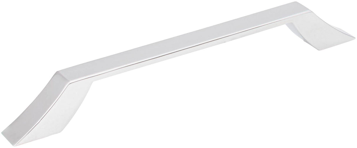 Jeffrey Alexander 798-160PC 160 mm Center-to-Center Polished Chrome Square Royce Cabinet Pull