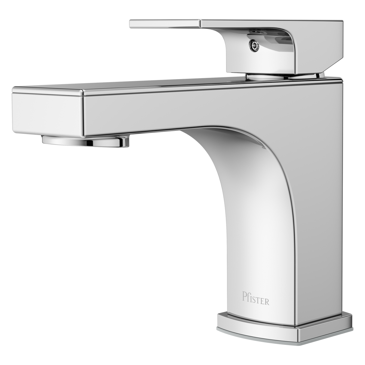 Pfirst Modern Single Control Faucet in Polished Chrome