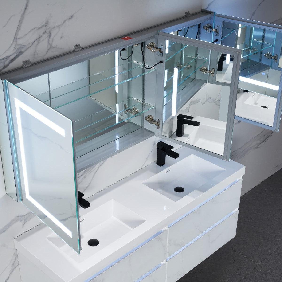 Blossom Rigel LED Medicine Cabinet – Versatile Sizes with Advanced Functionality