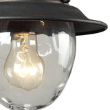 Elk 45041/1 Searsport 8'' Wide 1-Light Outdoor Pendant - Weathered Charcoal