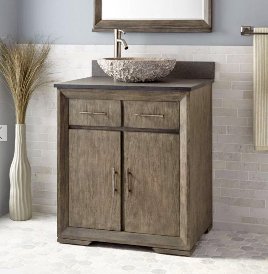Davyn 30″ Wood Single Vanity Cabinet – Choose Configuration