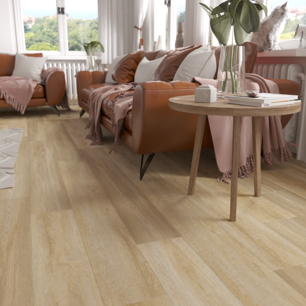 CALI Golden Hour Oak Legends Extra Wide Click (Angle-Angle) (Covers 22.44 SQFT) 7902600200
