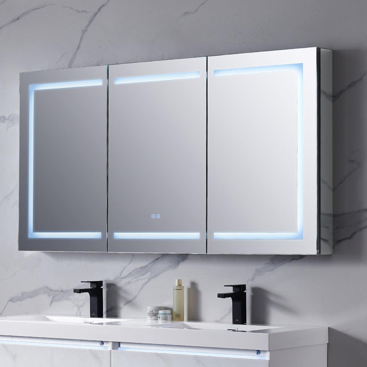Blossom Canopus LED Medicine Cabinet – Expansive Design with Modern Features
