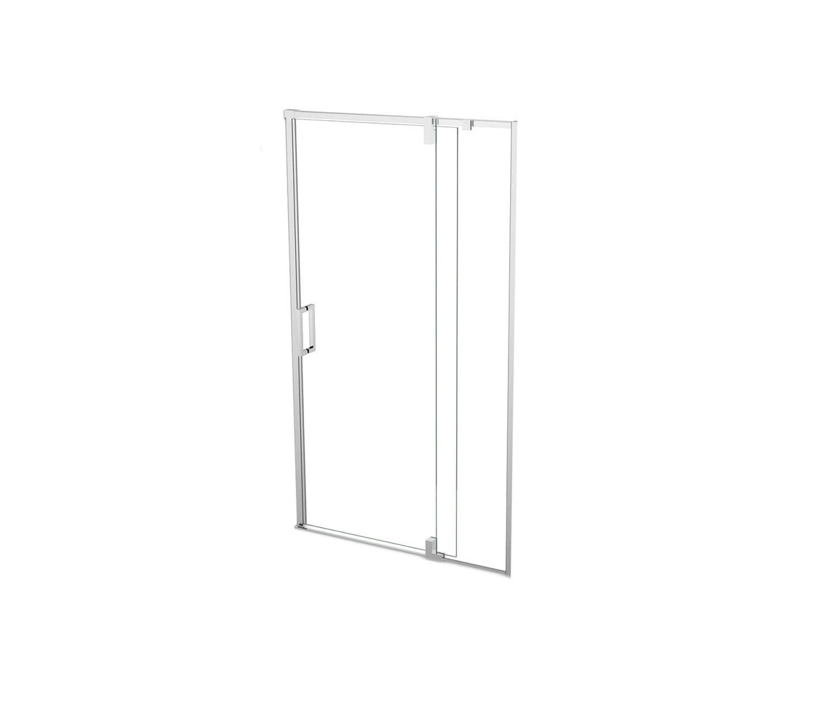MAAX 137833-900-084-000 ModulR 48 x 78 in. 8 mm Pivot Shower Door for Alcove Installation with Clear glass in Chrome