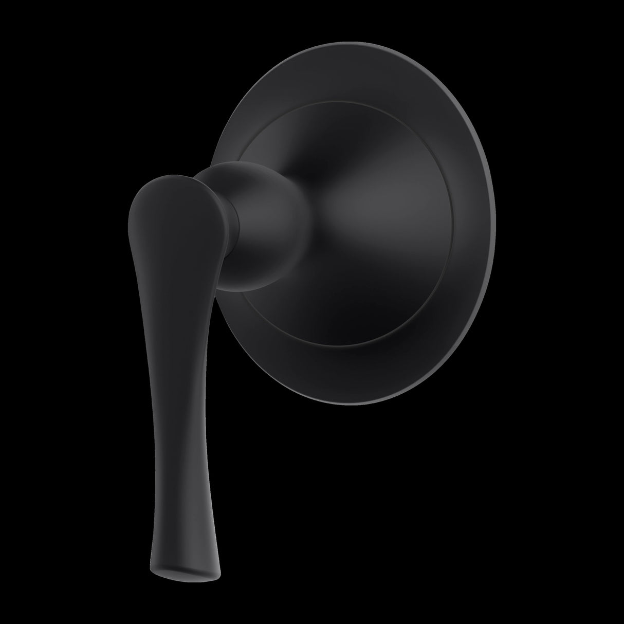 Rhen Diverter Trim in Matte Black
