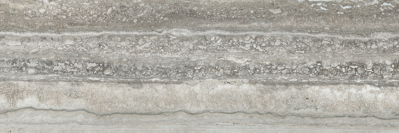 Anatolia Tile 4X12 La Marca Travertino Polished & Rectified 4500-0902-0 Travertino Instrata 4x12 Polished - premium natural stone mosaic tile from Anatolia Tile, available at PoshHaus showroom in Keene, NH