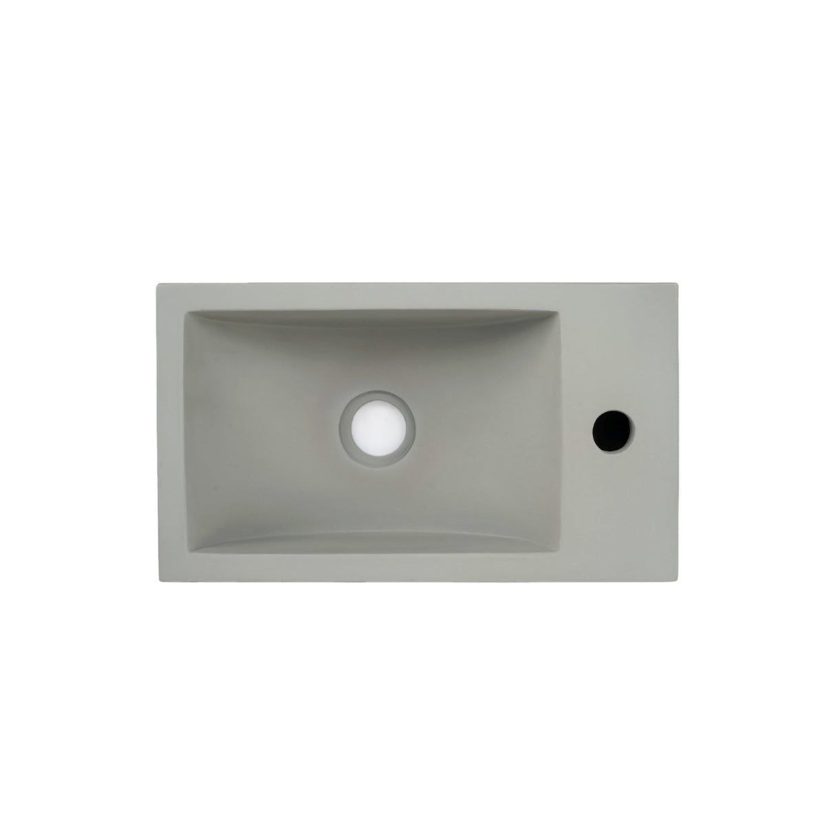 Brixton Rectangular Concrete Wall-Hung