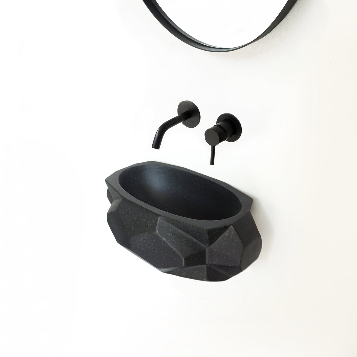 Alaine Wall-Mount Concrete Basin