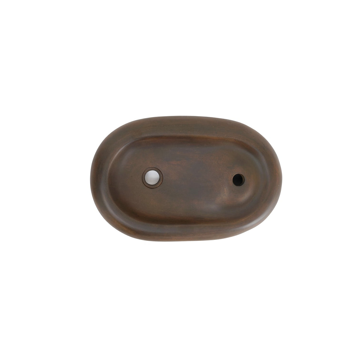 Maia Concrete Basin With Faucet Hole