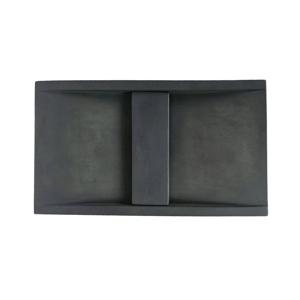 Lex 27" Concrete Double Bowl Vessel