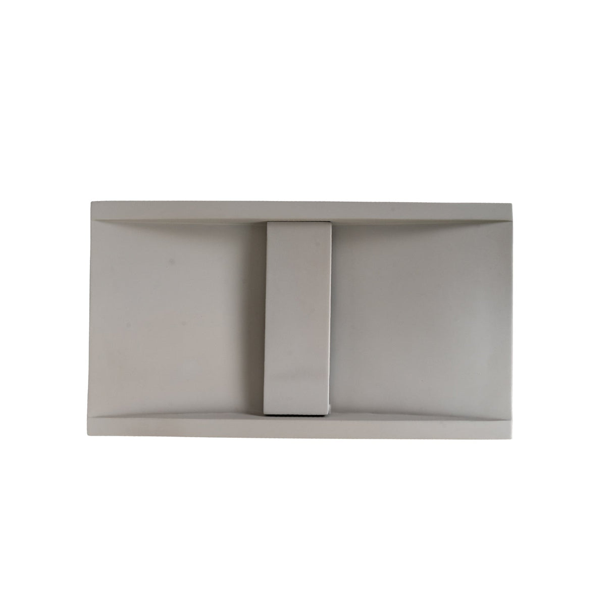 Lex 27" Concrete Double Bowl Vessel