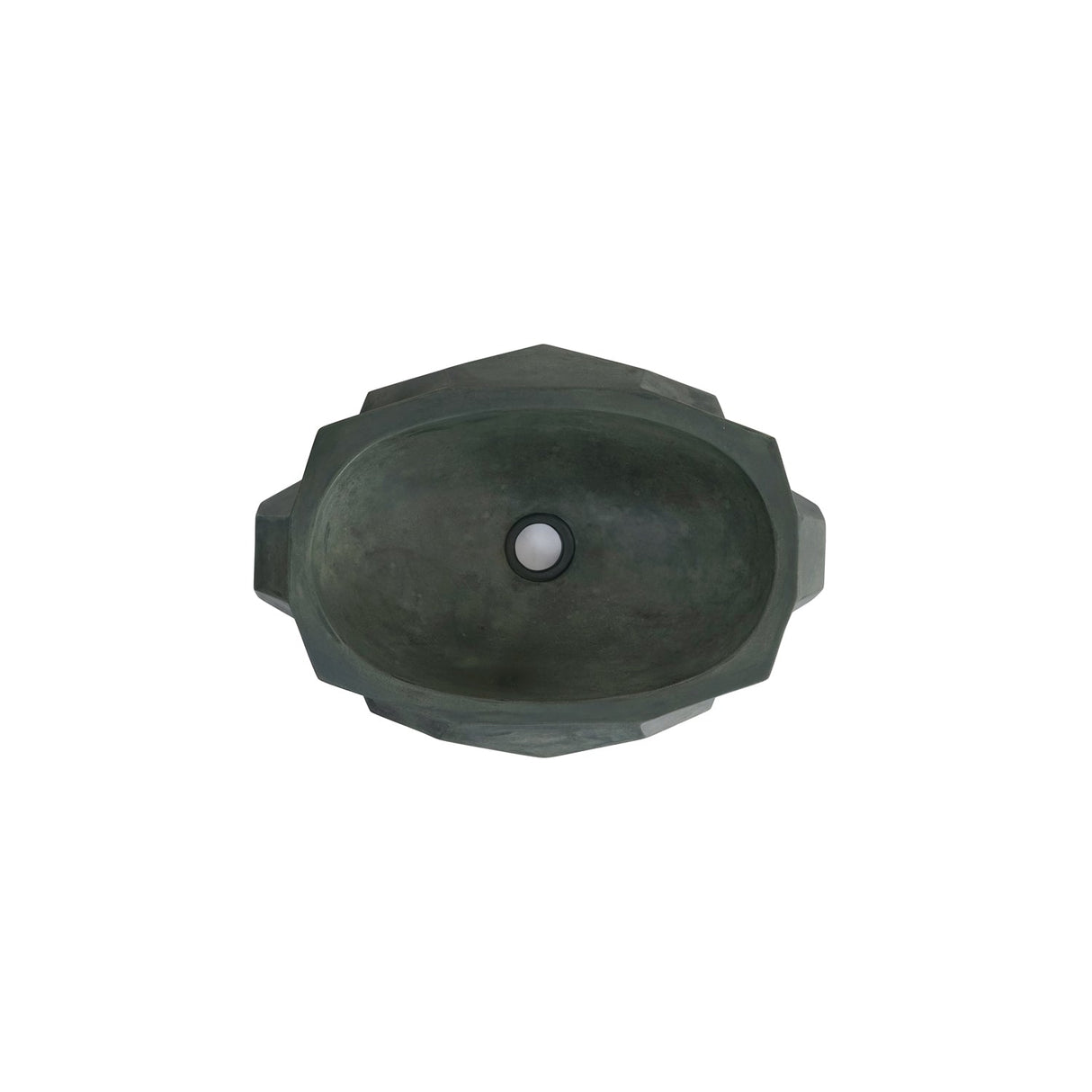 Kyan Oval Concrete Vessel