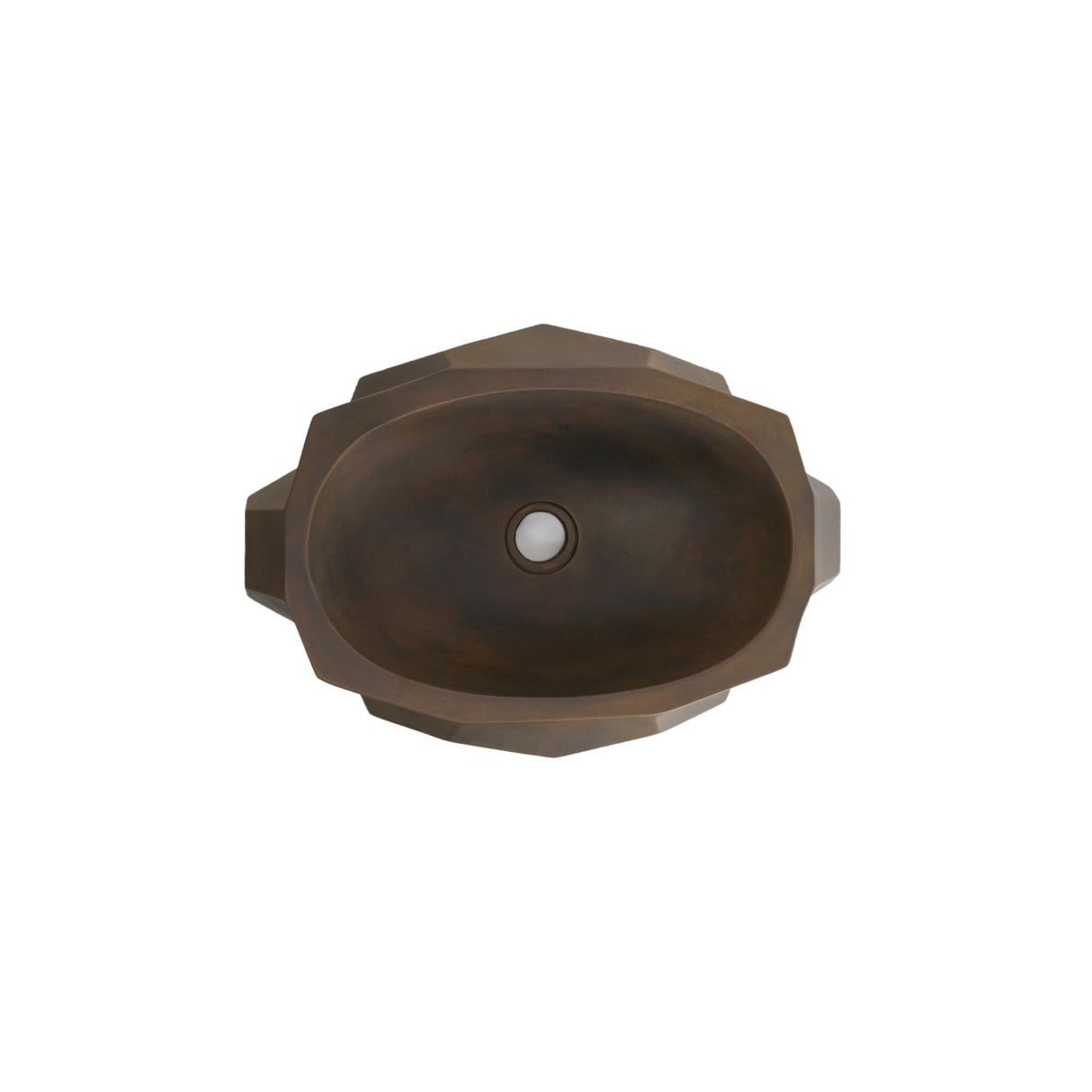 Kyan Oval Concrete Vessel