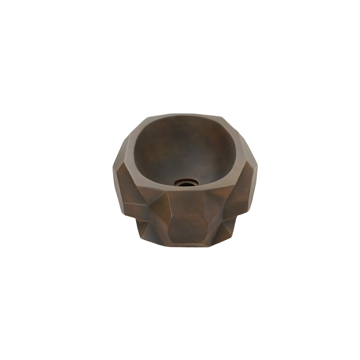 Kyan Oval Concrete Vessel