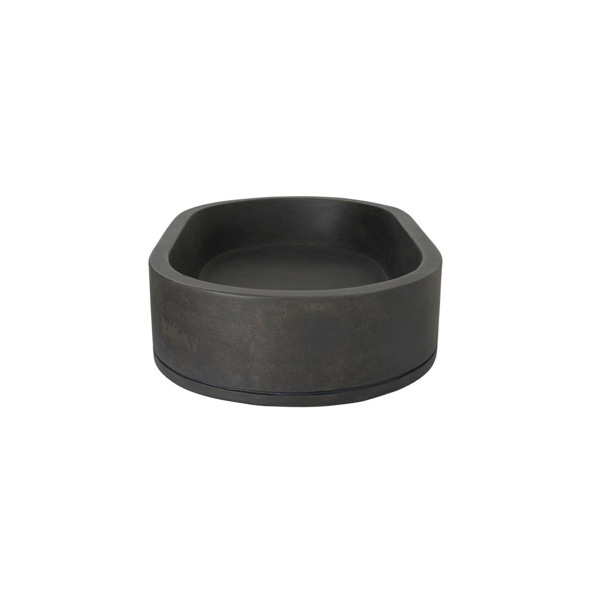 Uri Oval Concrete Vessel