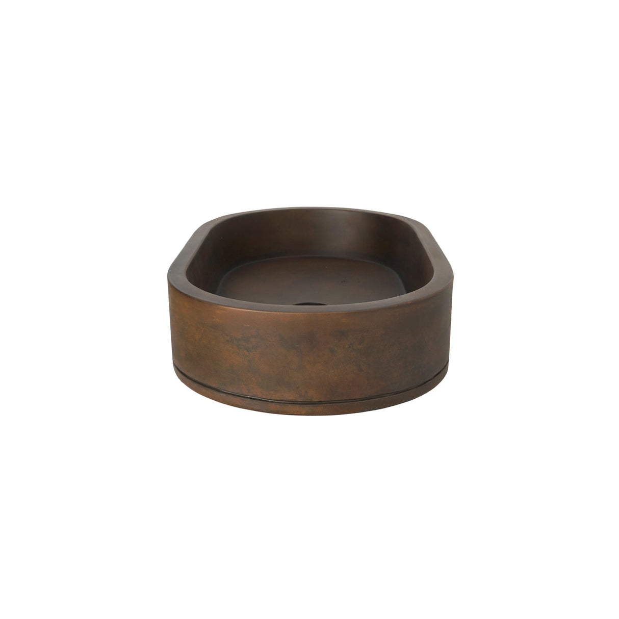 Uri Oval Concrete Vessel