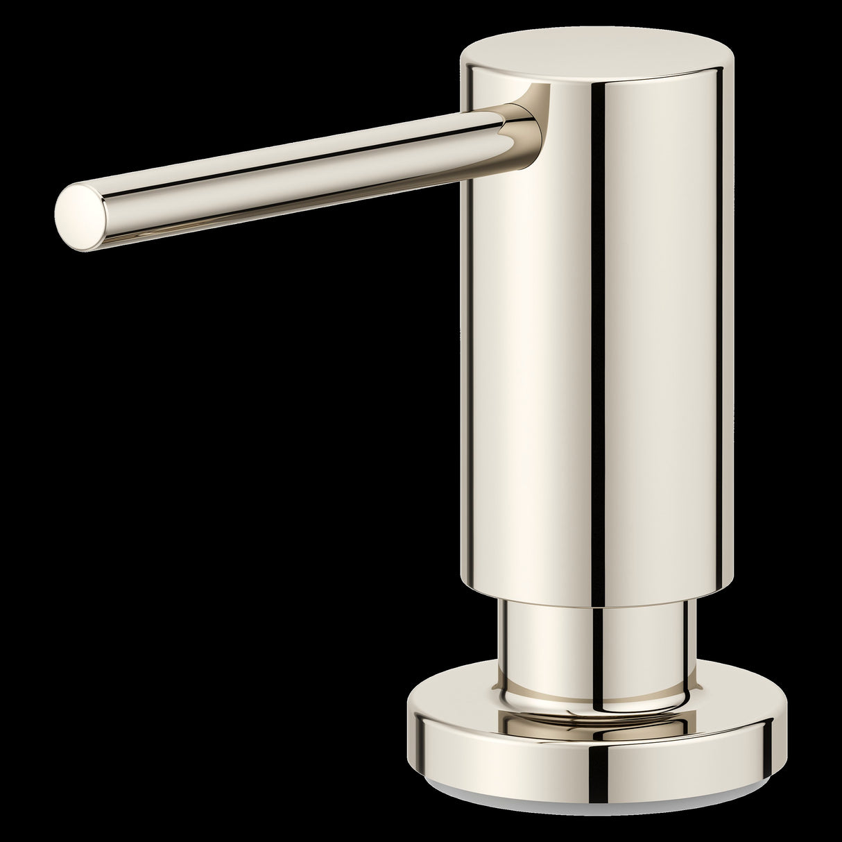 Modern Kitchen Soap Dispenser in Polished Nickel