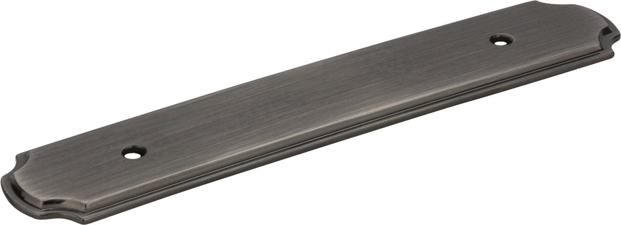 Jeffrey Alexander B812-96PC 6-1/8" O.L. (96 mm Center-to-Center) Polished Chrome Pull Backplate