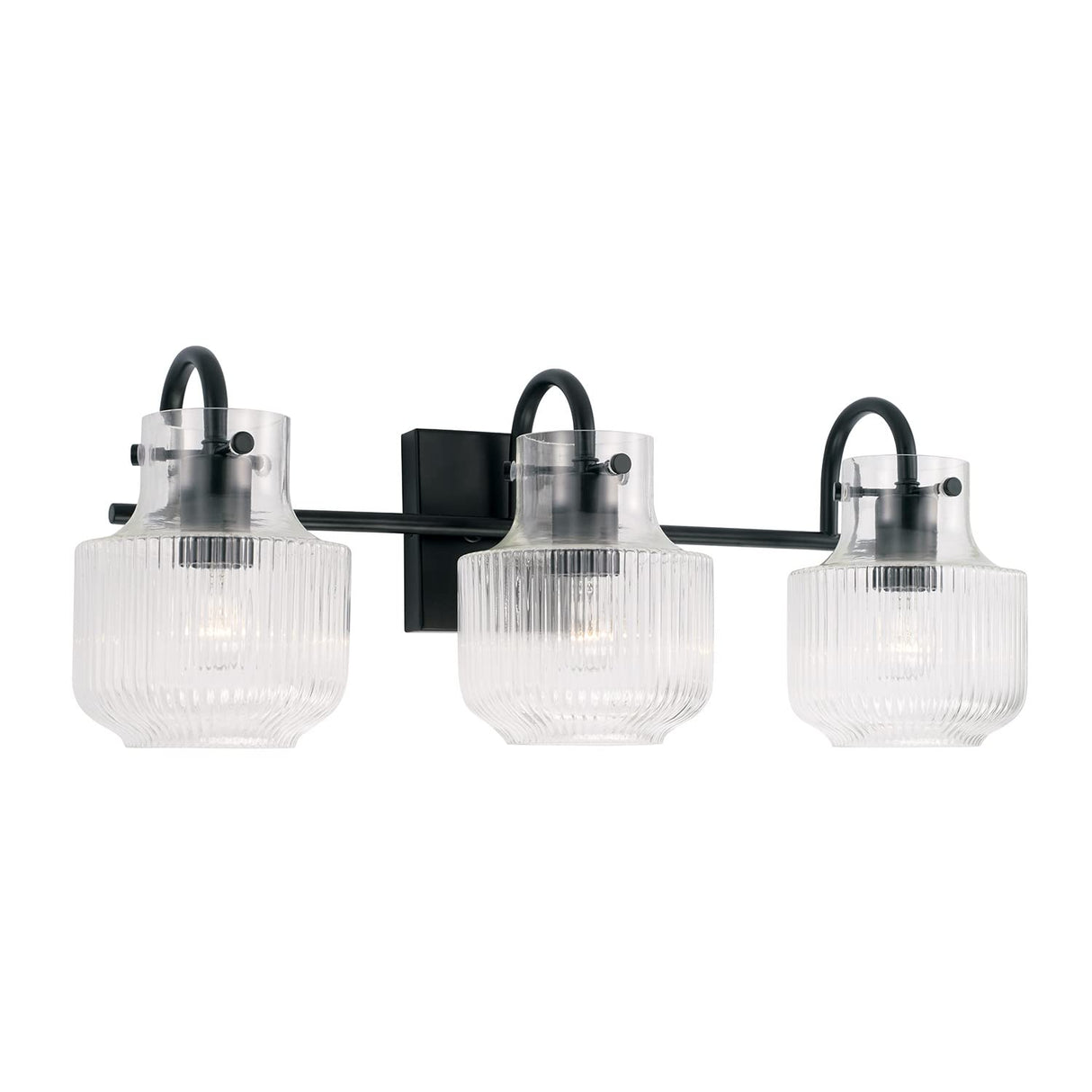 Capital Lighting 145131MB Nyla 3 Light Vanity Matte Black