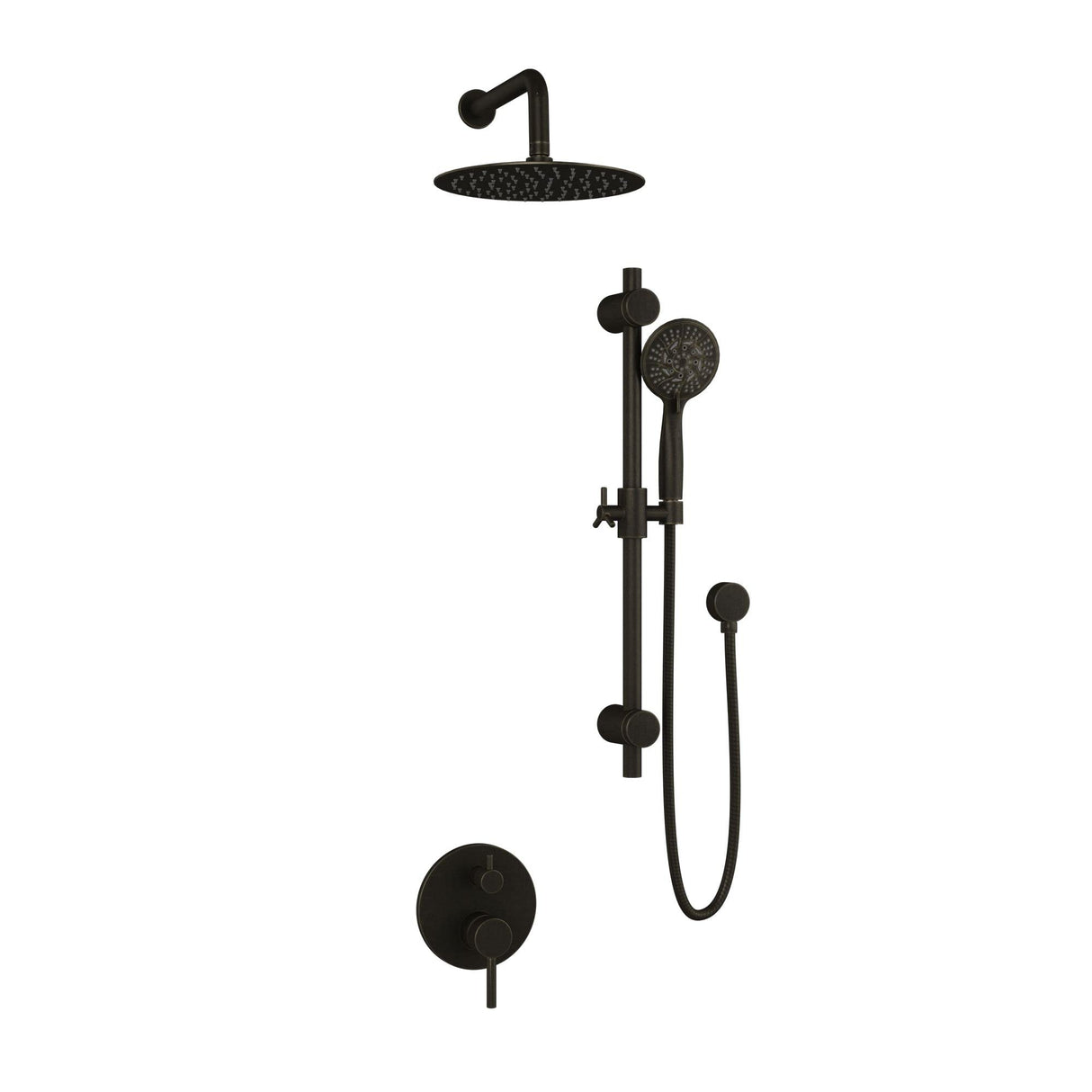 PULSE ShowerSpas 3006-ORB-1.8GPM Oil-Rubbed Bronze Combo Shower System, 1.8 GPM