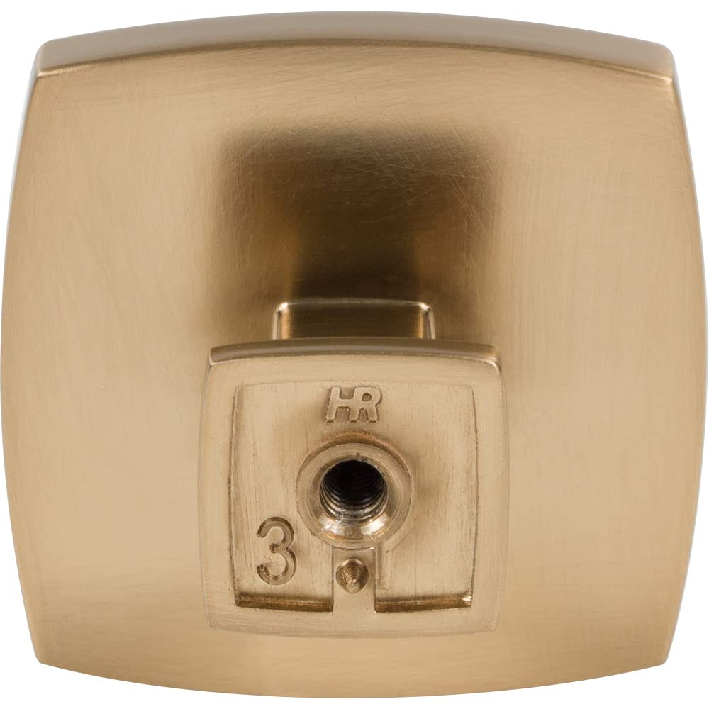 Jeffrey Alexander 141L-SBZ 1-3/4" Overall Length Satin Bronze Square Renzo Cabinet Knob