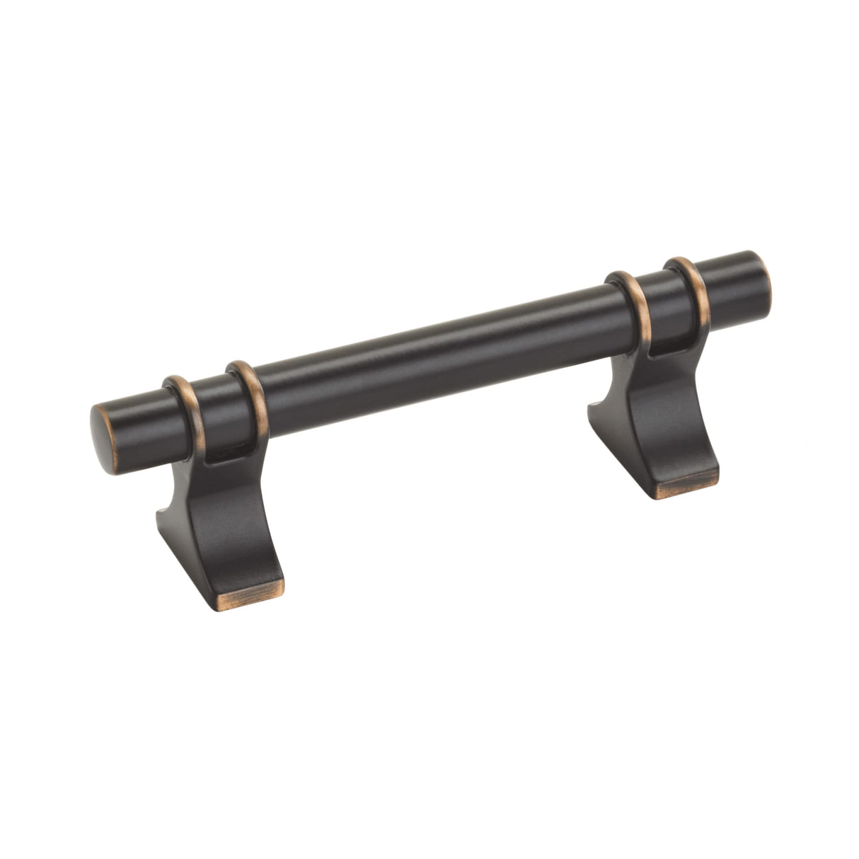 Amerock Cabinet Pull Oil Rubbed Bronze 3 inch (76 mm) Center to Center Davenport 1 Pack Drawer Pull Drawer Handle Cabinet Hardware
