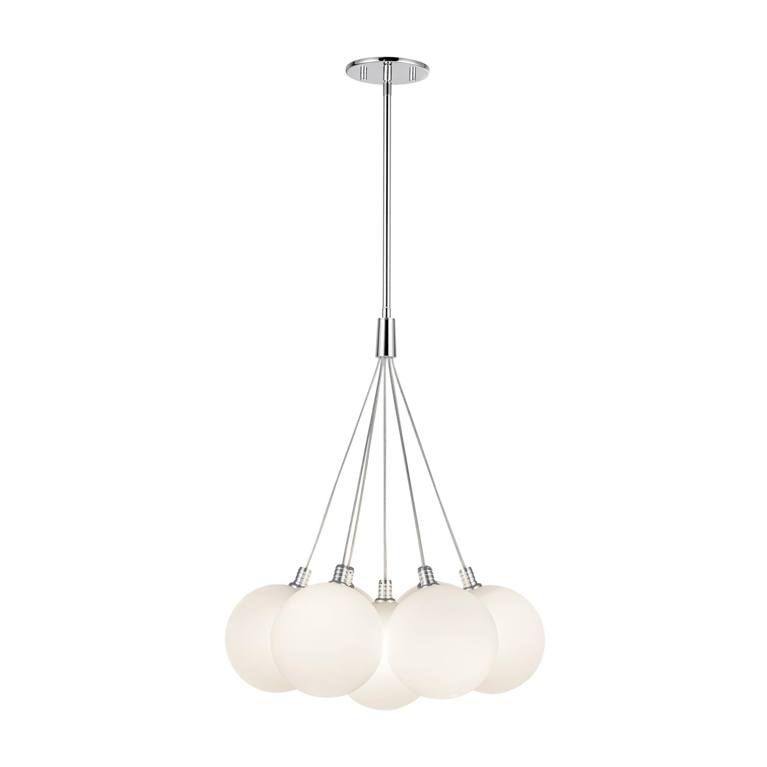 Kuzco CH3117 BOLLA 17" CH Chrome 120V ELV LED 3000K 90CRI 20W