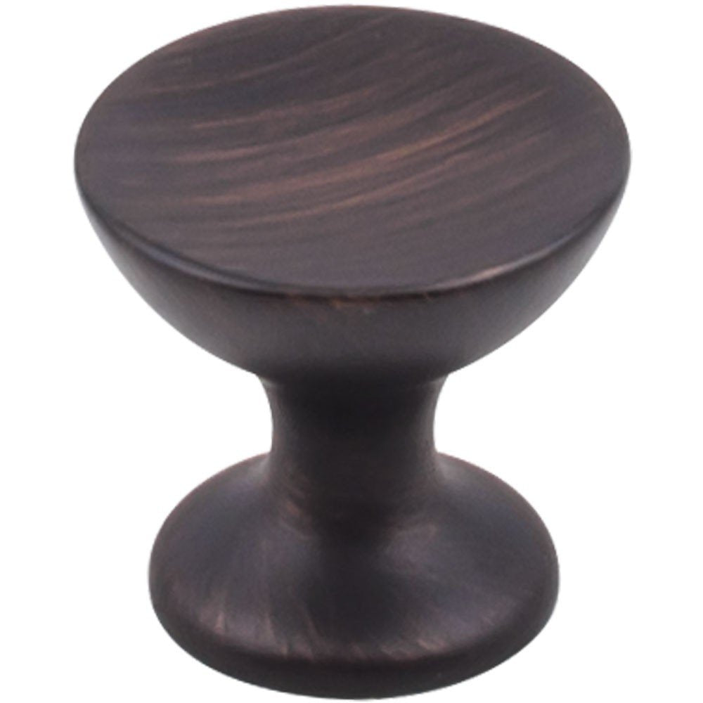 Jeffrey Alexander 667S-DBAC 1-1/16" Diameter Brushed Oil Rubbed Bronze Rae Cabinet Knob