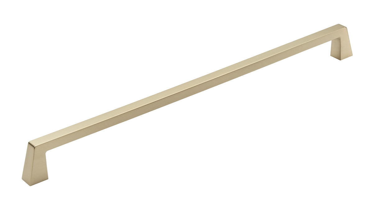 Amerock Appliance Pull Golden Champagne 18 inch (457 mm) Center to Center Blackrock 1 Pack Drawer Pull Drawer Handle Cabinet Hardware